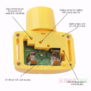 D100 Dog Hunting Beeper, IP65 Sturdy And Durable Dog Beeper Collar - 图片 6
