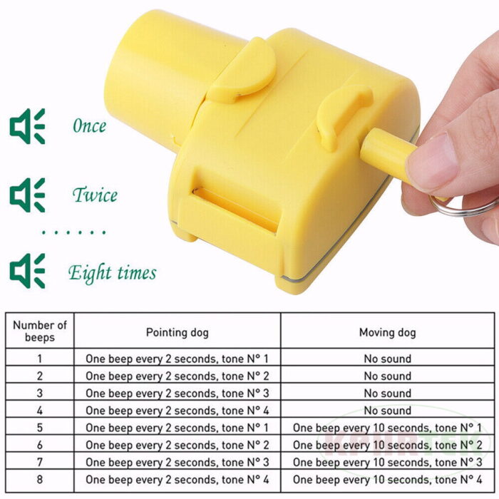 D100 Dog Hunting Beeper, IP65 Sturdy And Durable Dog Beeper Collar - 图片 7