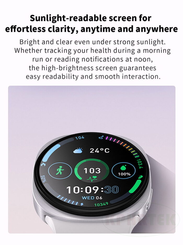 Smart Watch HD8 Mini 1.29 Inch 360 * 360 TFT Waterproof Heart Rate - 图片 7