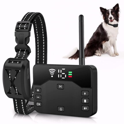 M910 2-in-1 Wireless Dog Fence & Remote Training Collar System