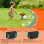M910 2-in-1 Wireless Dog Fence & Remote Training Collar System - 图片 12