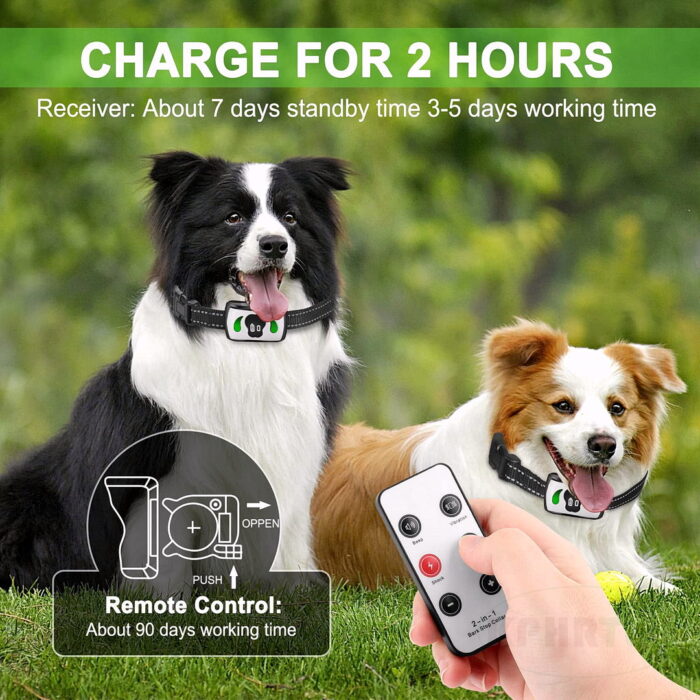 K260 2 IN 1 Remote Dog  Training Collar - 图片 12