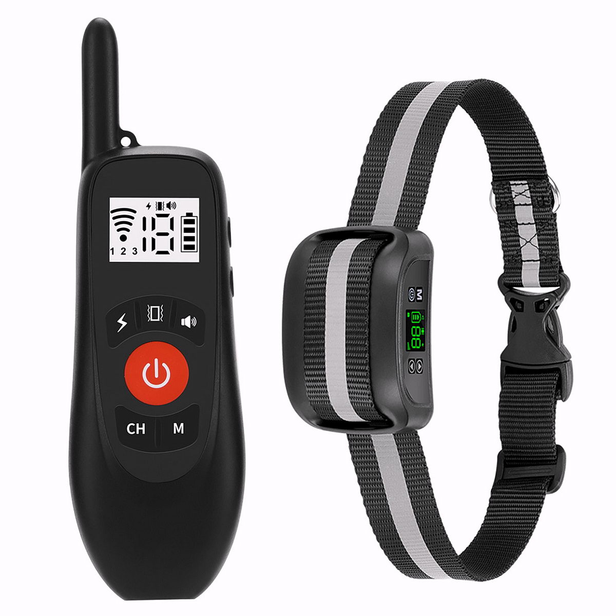 KD-G2-002 2-in-1 GPS Wireless Dog Fence and Remote Dog Training Collar KD-G2 - 图片 1