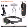 KD681 Electric Dog Training Collar Waterproof  Rechargeable Electrostatic Shock for Dogs - 图片 6