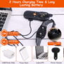 KD681 Electric Dog Training Collar Waterproof  Rechargeable Electrostatic Shock for Dogs - 图片 5