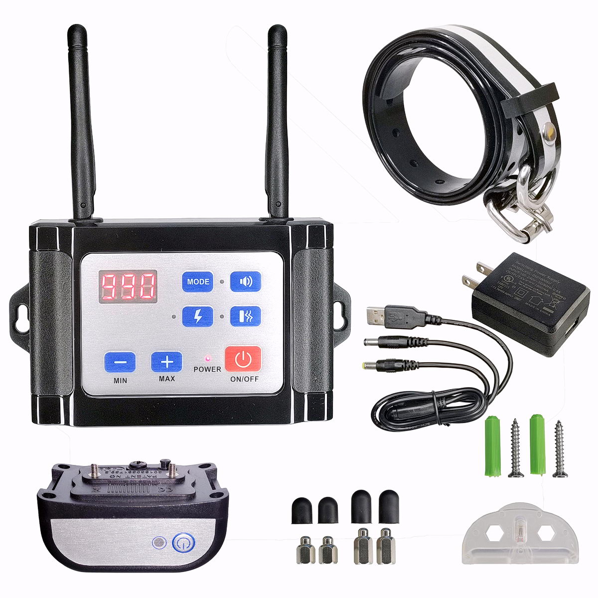 KPF-890_001 Model 890 2-in-1 Wireless Dog Fence & Training Collar System - 图片 1