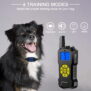 T500 Remote Spray Dog Training Collar with Flashlight – Safe, Painless & Rechargeable Anti-Bark System - 图片 4
